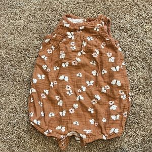 Baby girl shortall
